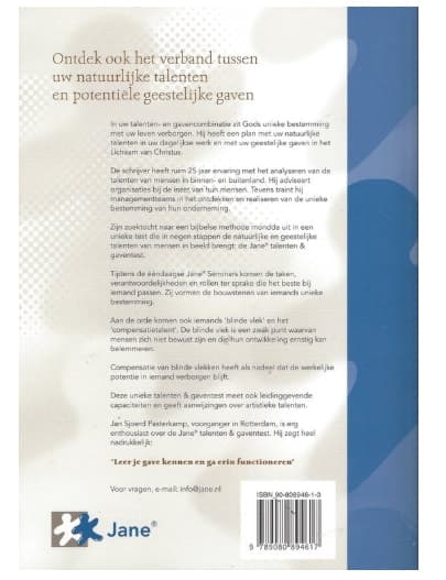Ontdek uw unieke bestemming — achterzijde